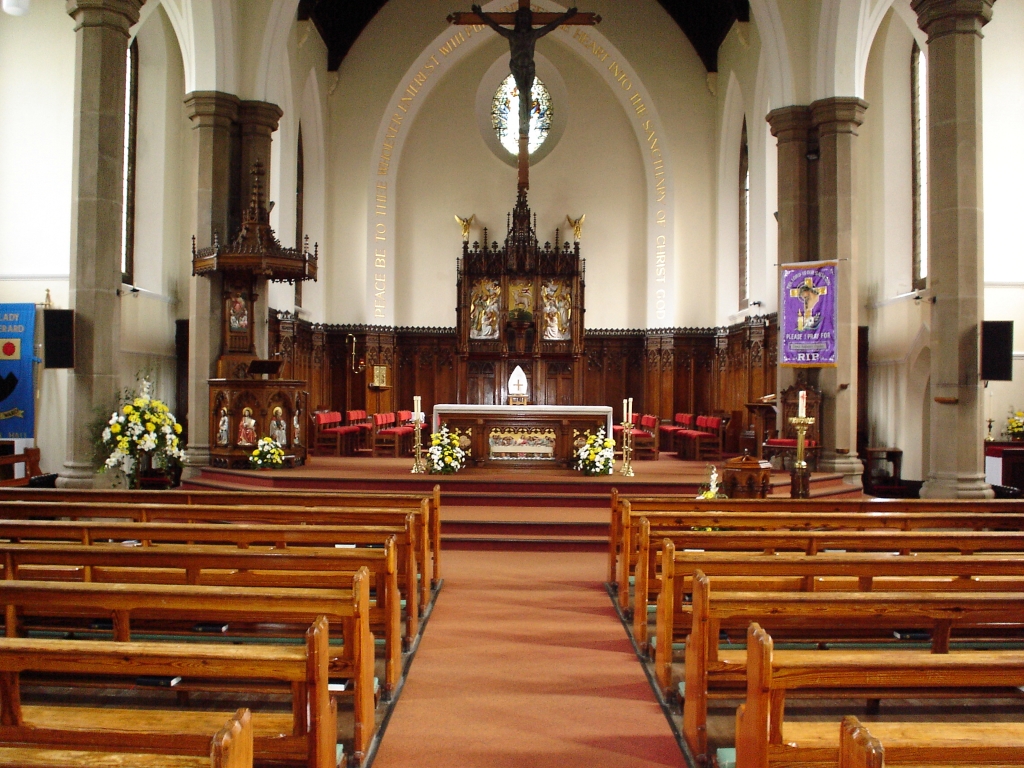 Inside Our Lady and St Gerard